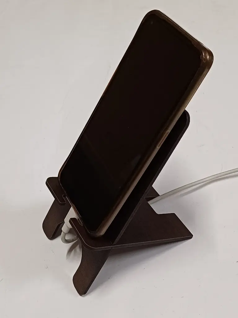 MDF Wood Material Mobile Phone Stand